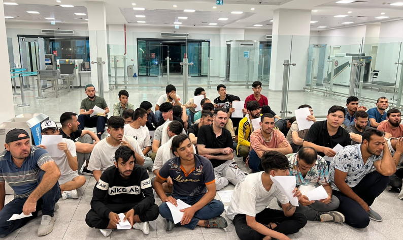 46 düzensiz göçmen sınır dışı