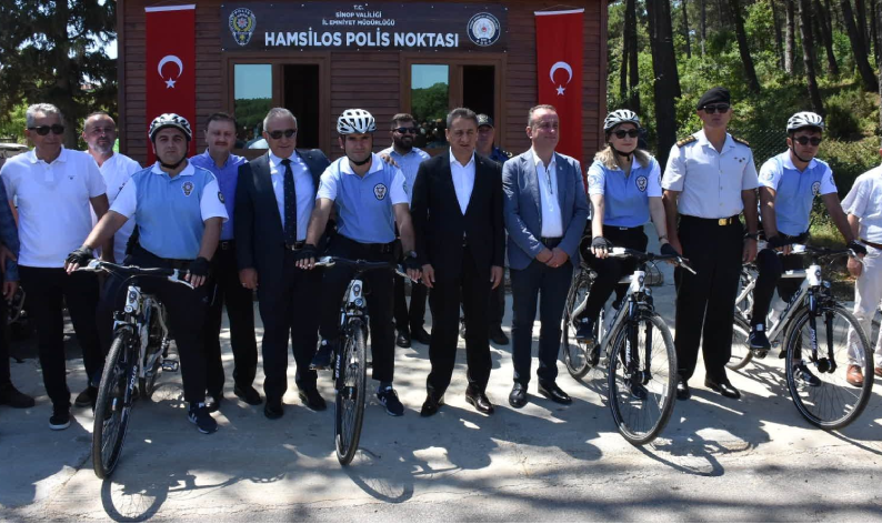 Bisikletli polis timleri