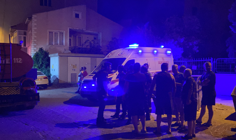 Korkutan ev yangını