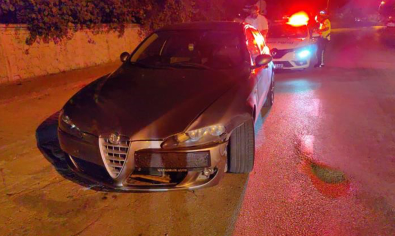 Kaza yaptığına bin pişman oldu, sürücüye ceza yağdı