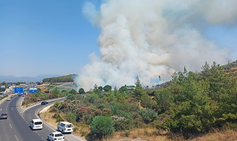 Bodrum yangını büyüyor