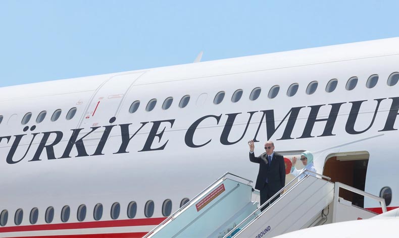 Cumhurbaşkanı Erdoğan Katar’a gitti
