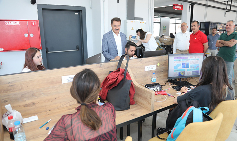 Atakum’da gençlere ücretsiz internet