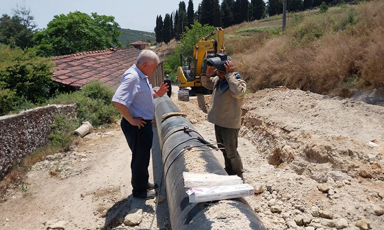 Mudanya sahili içme suyuna kavuştu