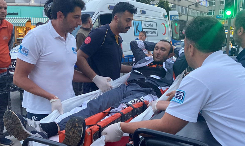 Kadıköy’de kaza yaptı, aranması çıktı