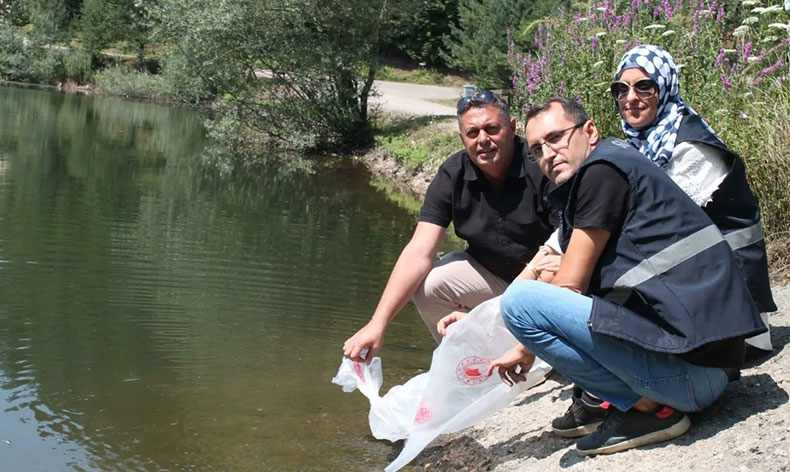 Göllere 35 bin yavru balık bırakıldı