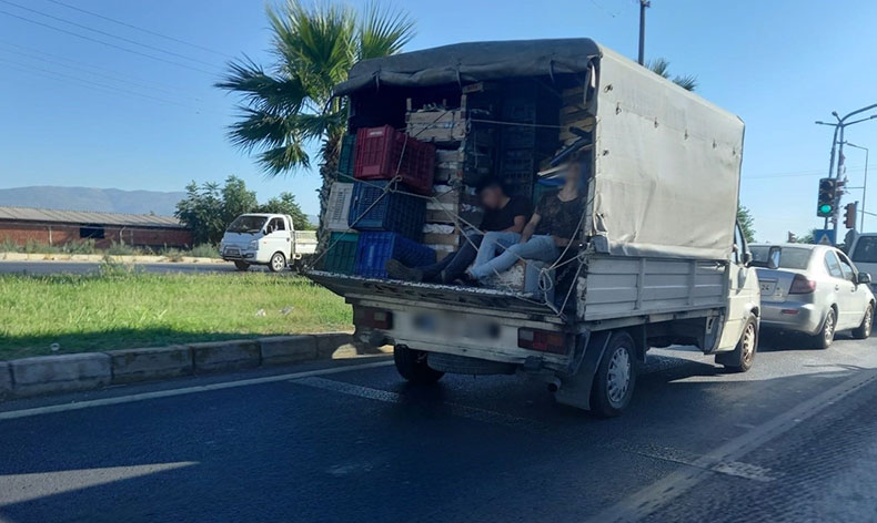 Tarım işçilerinin tatlı yolculuğu