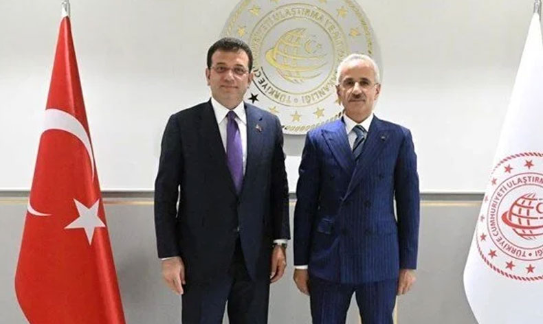 Ekrem İmamoğlu, bakanları ziyaret etti