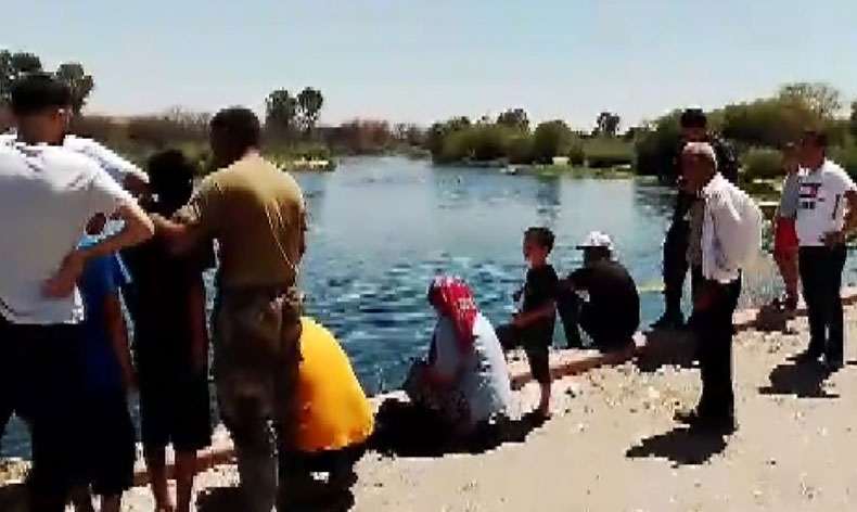 Baba-oğul girdikleri Fırat Nehri’nde kayboldu