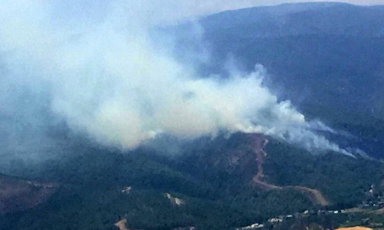 Hatay’da orman yangını