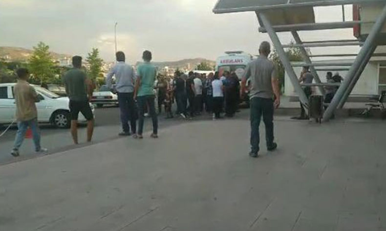 20 kişi devlet hastanesini bastı