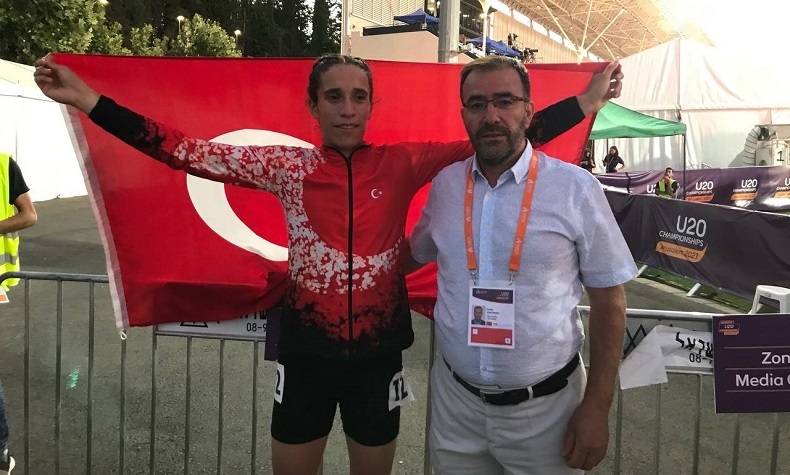 Dilek Koçak, 20 Yaş Altı Avrupa Atletizm Şampiyonası’nda altın madalya kazandı