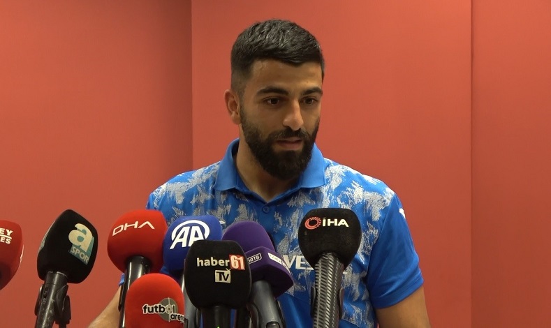 Trabzonsporlu futbolcu Umut Bozok: “Önümüzdeki hafta çok zor bir maç var”
