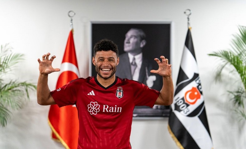 Beşiktaş, Alexander Oxlade-Chamberlain ile 3 yıllık sözleşme imzaladı