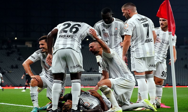 Beşiktaş Süper Lig’e galibiyetle başladı