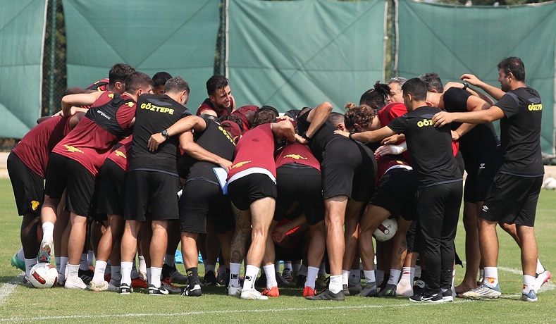Göztepe, Ümraniyespor maçının hazırlıklarını tamamladı