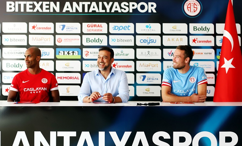 Naldo Pereira ve Sander Van de Streek, Antalyaspor’da