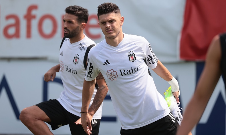 Beşiktaş’ta Milot Rashica ilk idmanına çıktı