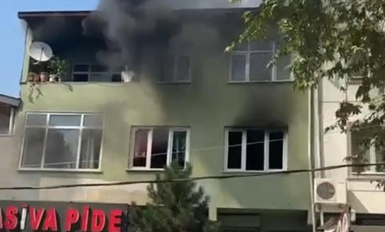 Bursa’da uyuşturucu kullandı, evini ateşe verdi