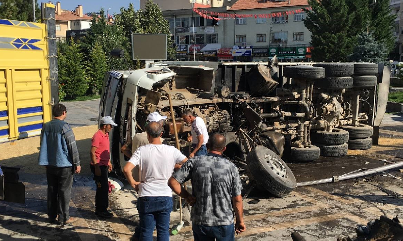 Kayseri’de faciadan dönüldü