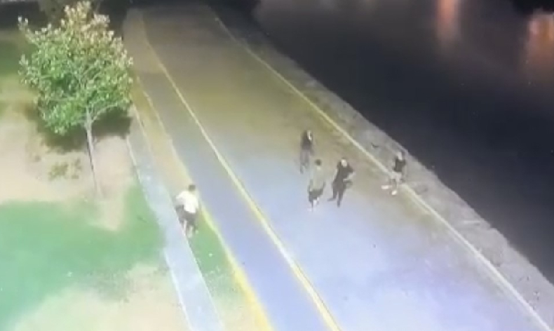 Kurşun bekçinin başını sıyırdı
