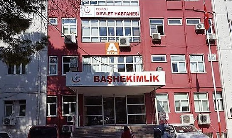 Hastane bahçesinden silah sesleri yükseldi