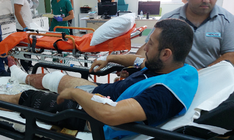 Temizlik işçisi silahlı saldırıda yaralandı
