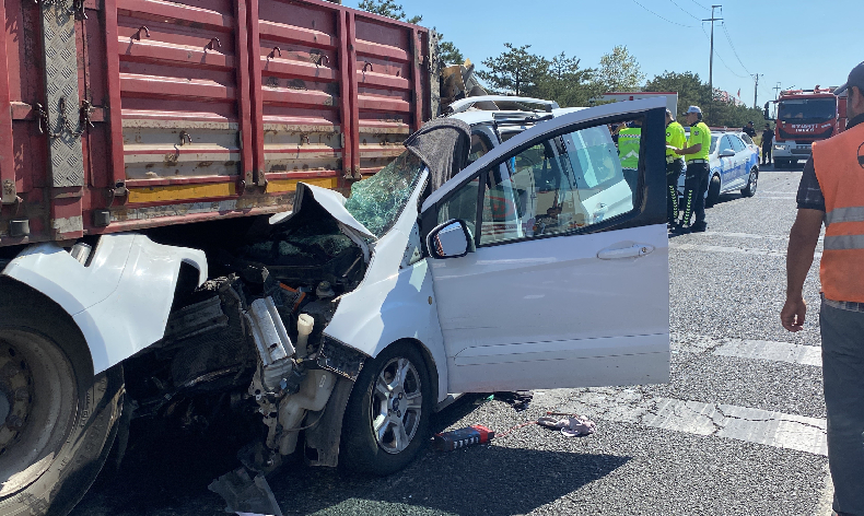Tekirdağ’da feci kaza ve gözyaşı