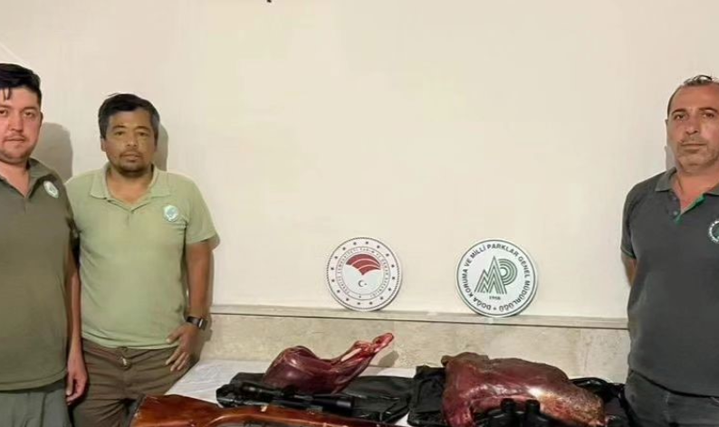 Yaban keçi avına 300 bin TL ceza