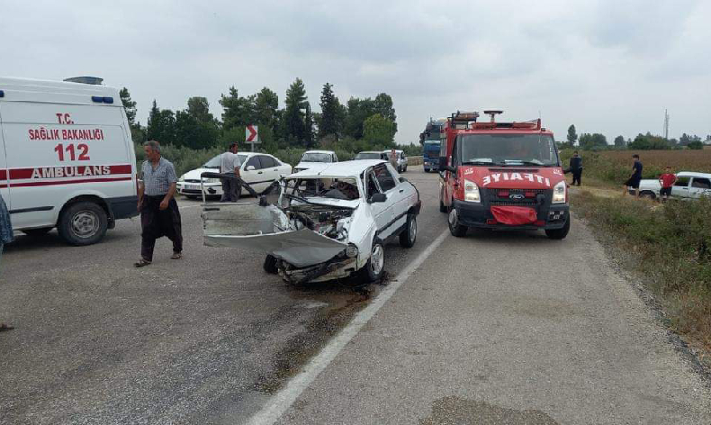 Osmaniye’de trafik kazası: 6 yaralı