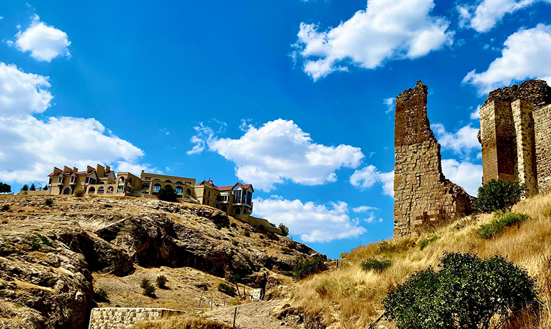 Harput Kalesi’nden görsel şölen