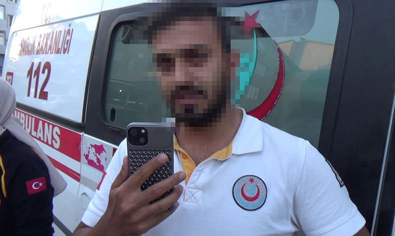 “Sağlık çalışanıyım” dedi, tehdit savurdu