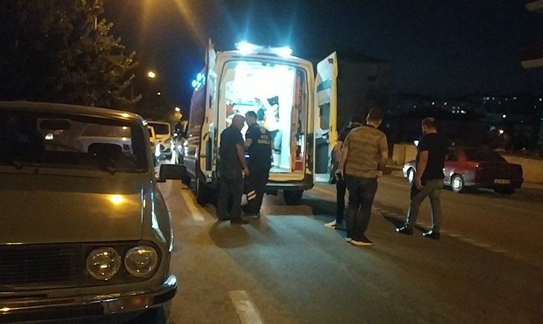 Elindeki tüfek ateş aldı, kendini vurdu