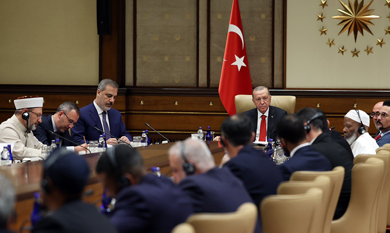 Cumhurbaşkanı Erdoğan, Usame Cemal’i kabul etti