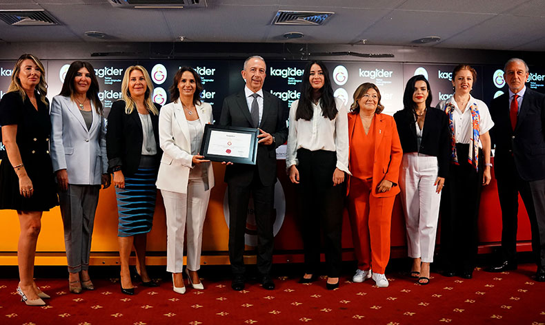 Galatasaray, ‘Fırsat Eşitliği Modeli’ sertifikası aldı