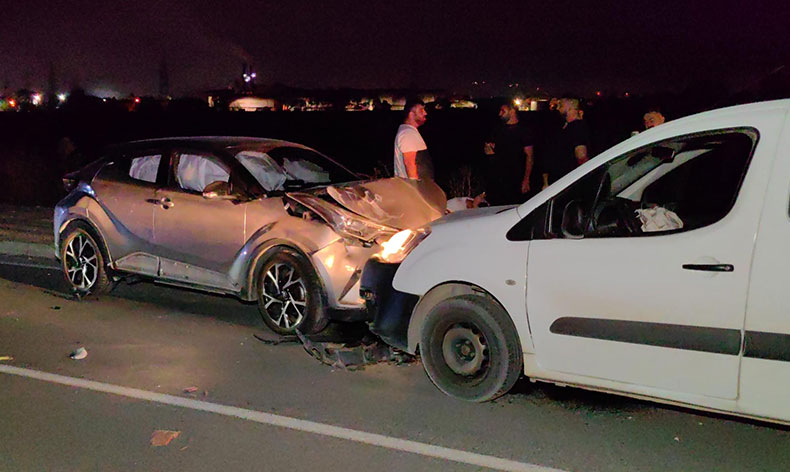 Tamirciye bırakılan araçla gezi keyfi kazayla bitti