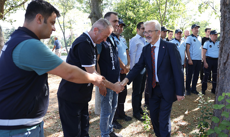 Başkan Erdem zabıta teşkilatının 197. yaşını kutladı