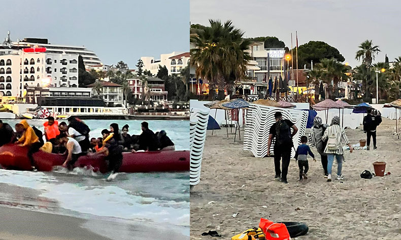 Göçmenler rotayı şaşırdı