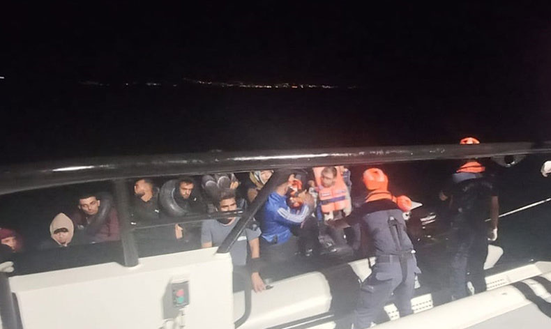 65 düzensiz göçmen yakalandı