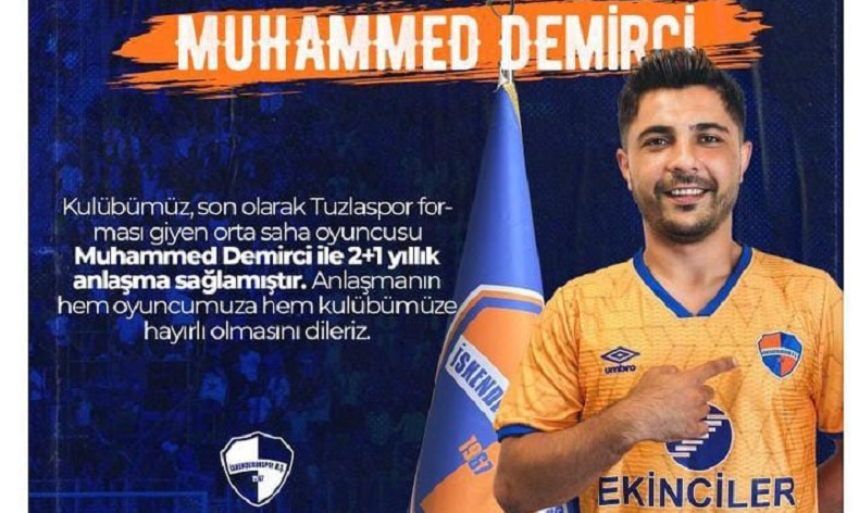 İskenderunspor, Muhammed Demirci ile anlaştı