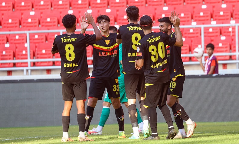 Göztepe’den gollü prova