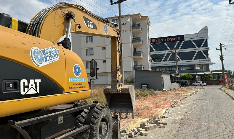 Bursa Büyükşehir Belediyesi Yenişehir’de çalışmalarını hızlandırdı