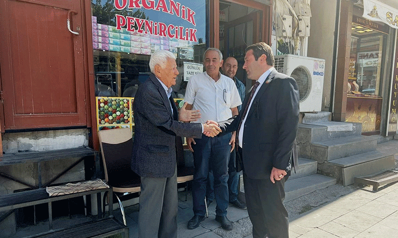 Kaymakam Ocak’ın esnaf ziyareti