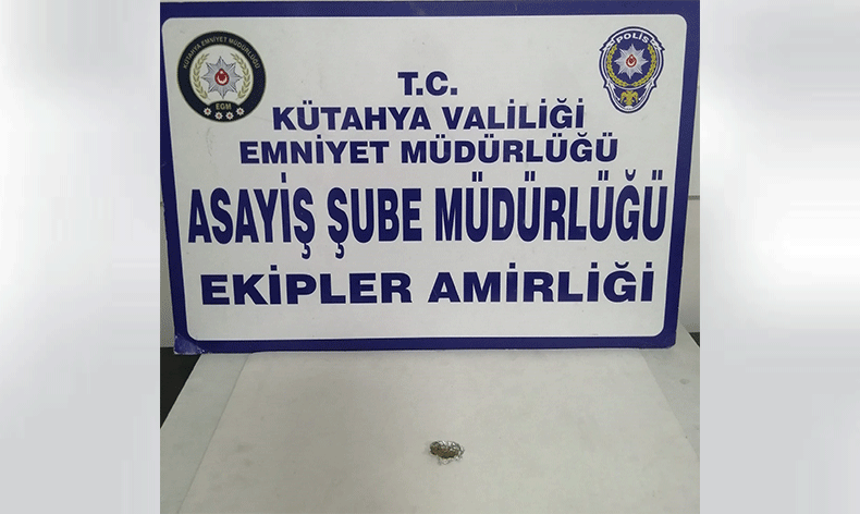 Kütahya’da polisin bölge uygulaması