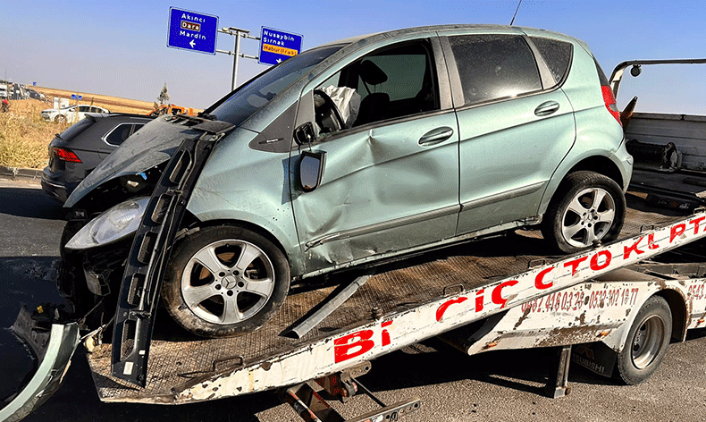 Mardin’de zincirleme trafik kazası