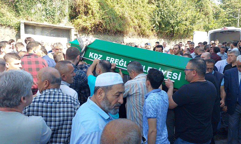 Düğün hazırlığındaki talihsiz kız defnedildi