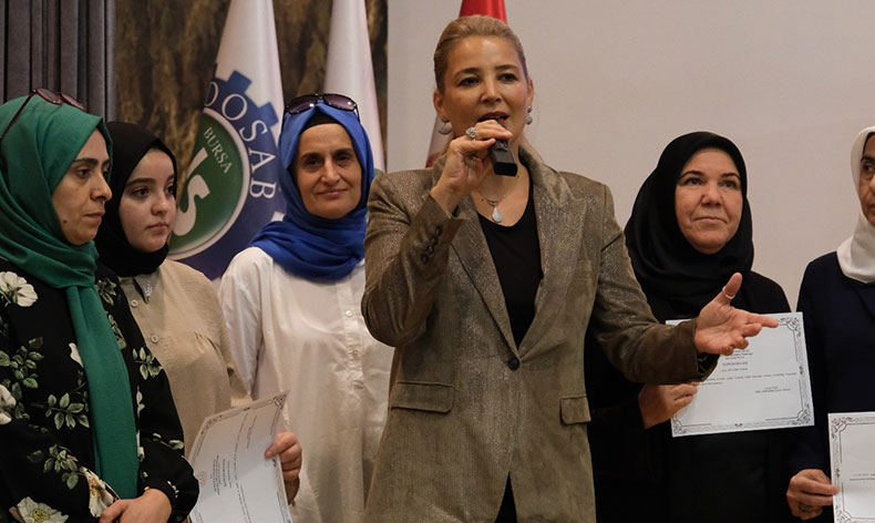 Bursalı kadın girişimcilere destek