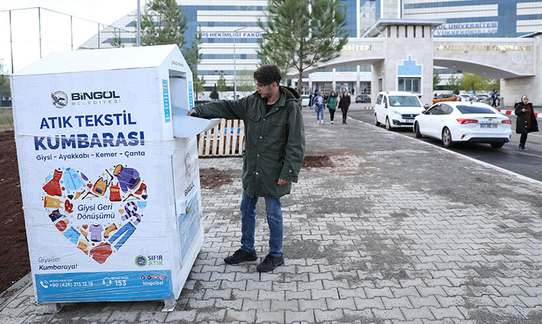 Kullanılmış kıyafetler ekonomiye kazandırılıyor