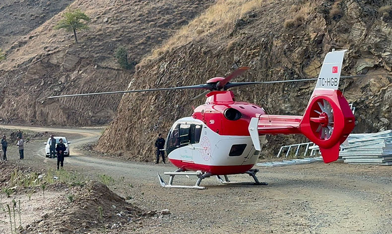 Ambulans helikopter, Mevlüt amca için havalandı