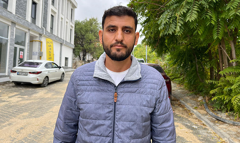 Filistinli Halil, akraba ve arkadaşını bombardımanda kaybetti
